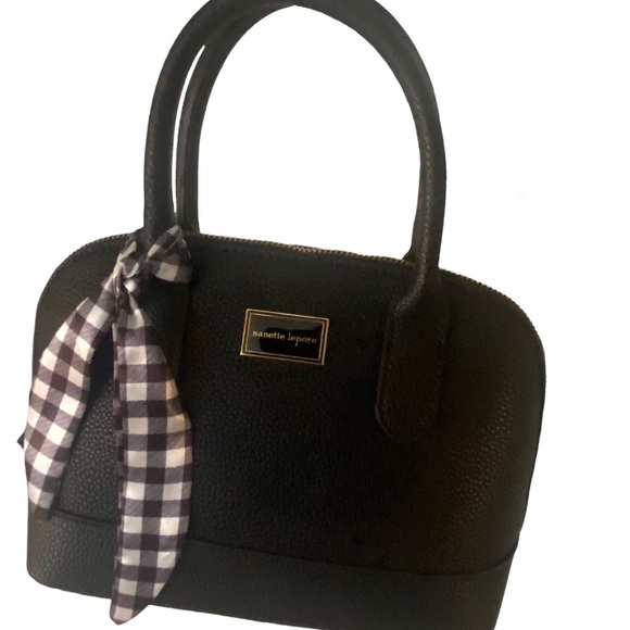 Nanette Lepore Handbags - Nanette Lepore black handbag/crossbody with sash NEW